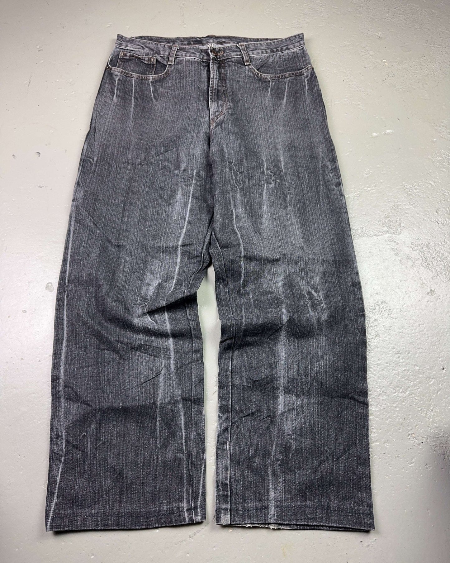 2000's Candid Keven Japanese Baggy Jeans *rare 32x30 (M)