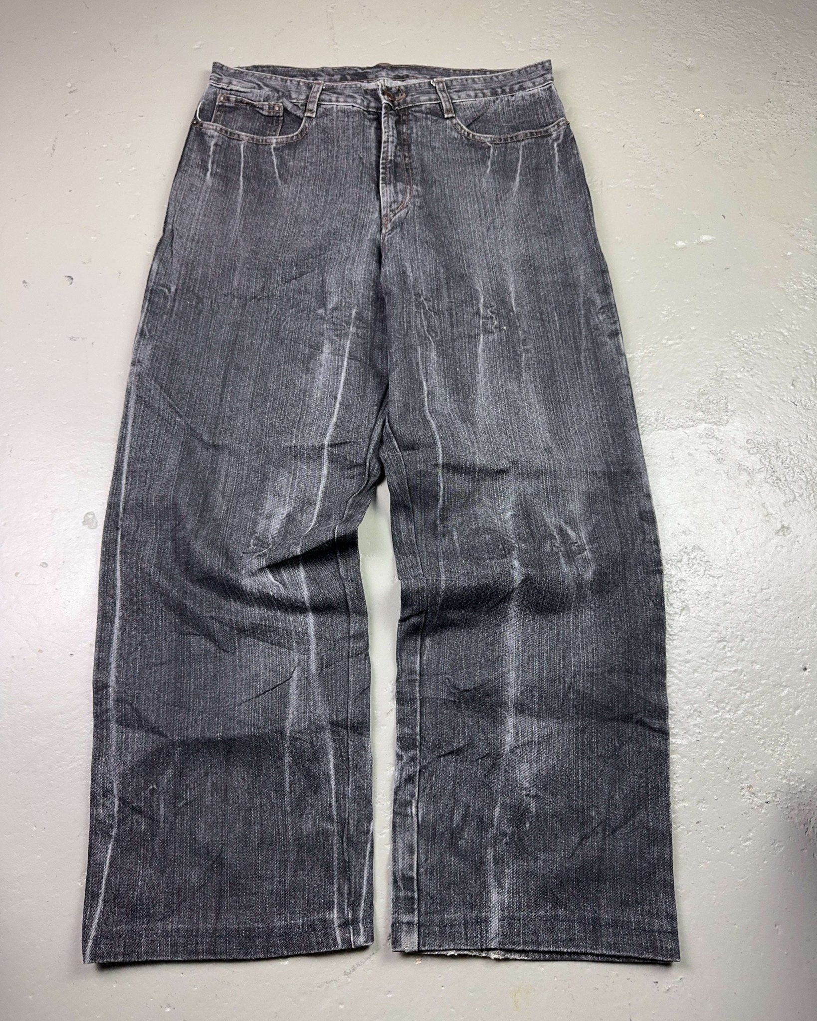 2000's Candid Keven Japanese Baggy Jeans *rare 32x30 (M)