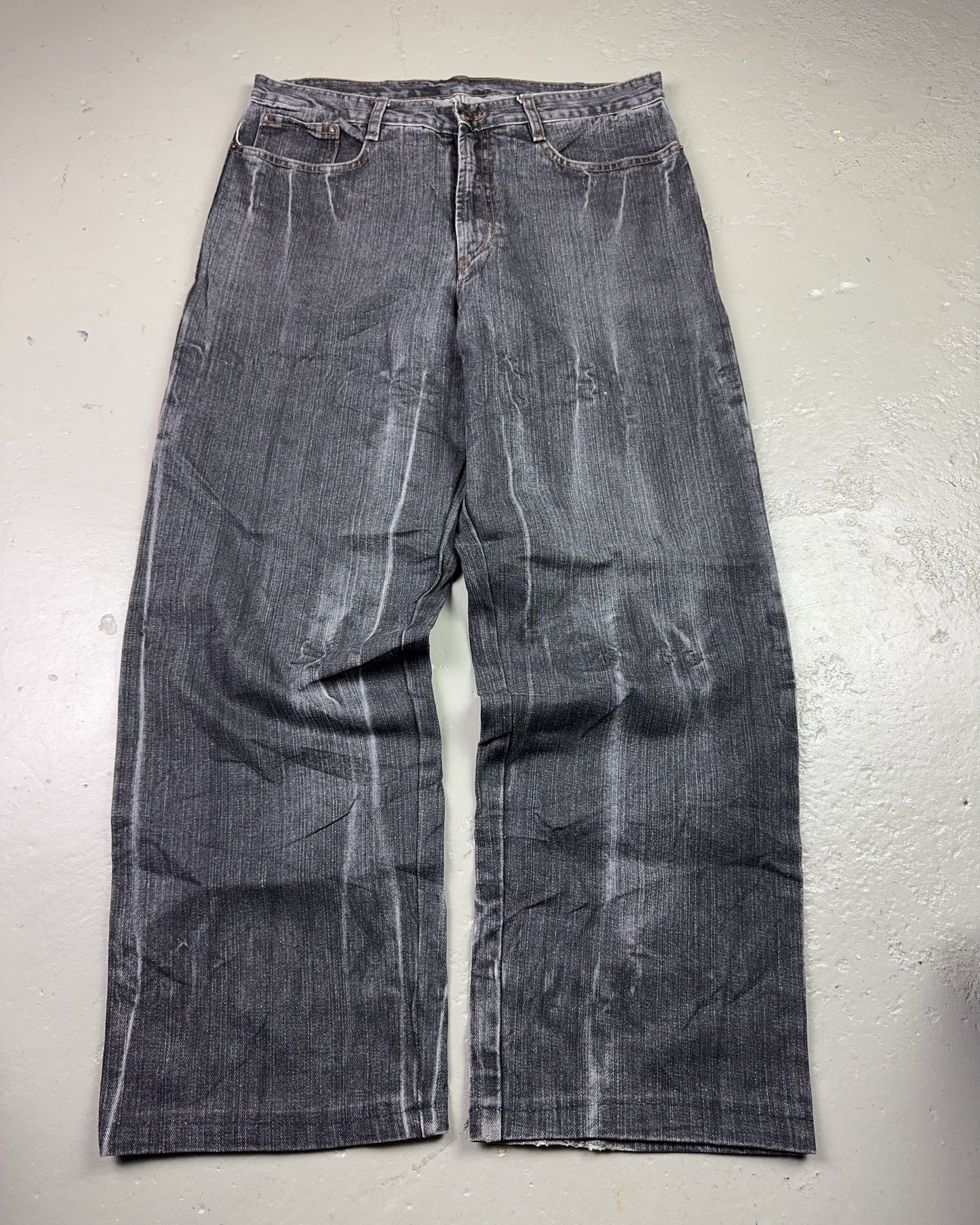 2000's Candid Keven Japanese Baggy Jeans *rare 32x30 (M)