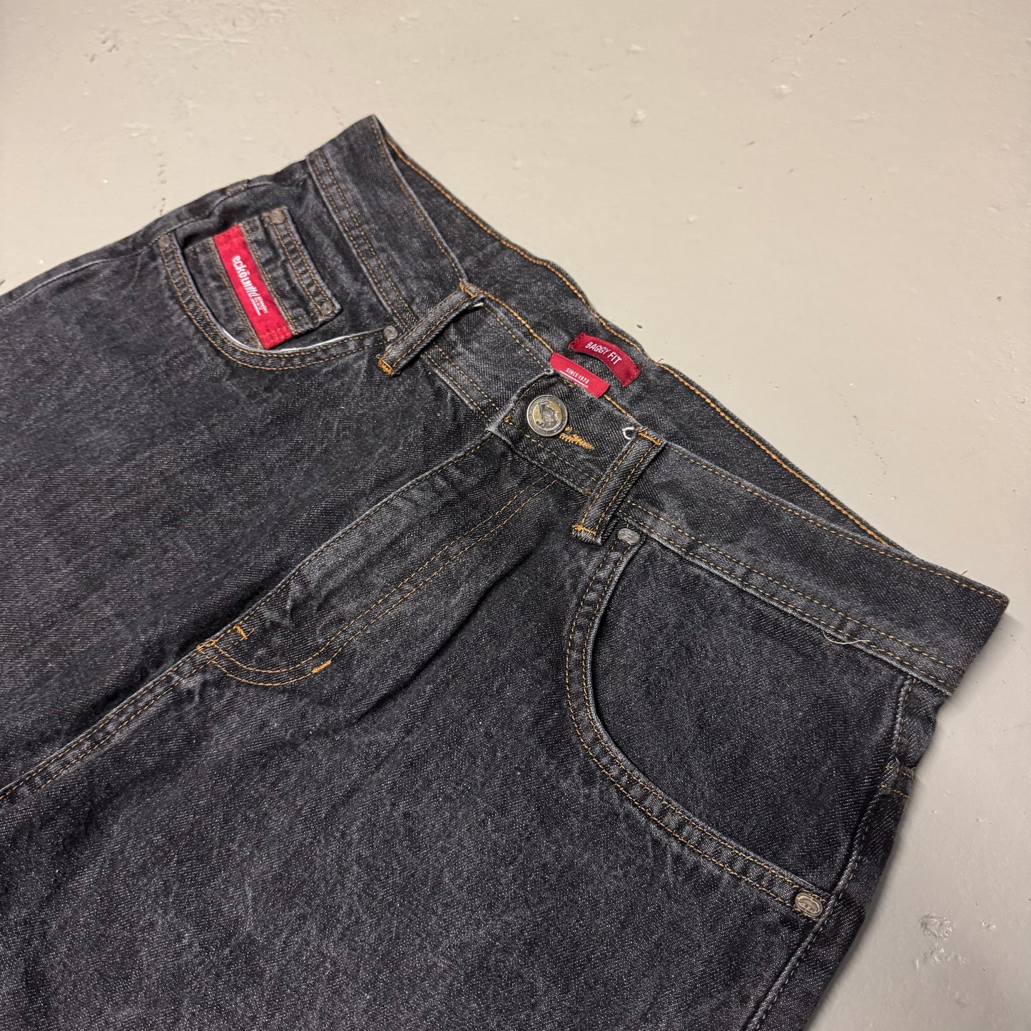 00‘s ECKŌ Unltd. Baggy Jeans *gekürzt 32x28