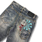 2000's Big Group Slim/Straight Japanese Jeans *rare 30x32 (M)