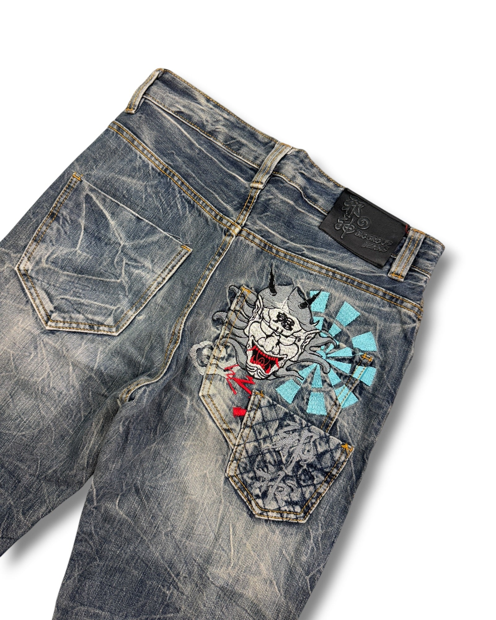2000's Big Group Slim/Straight Japanese Jeans *rare 30x32 (M)