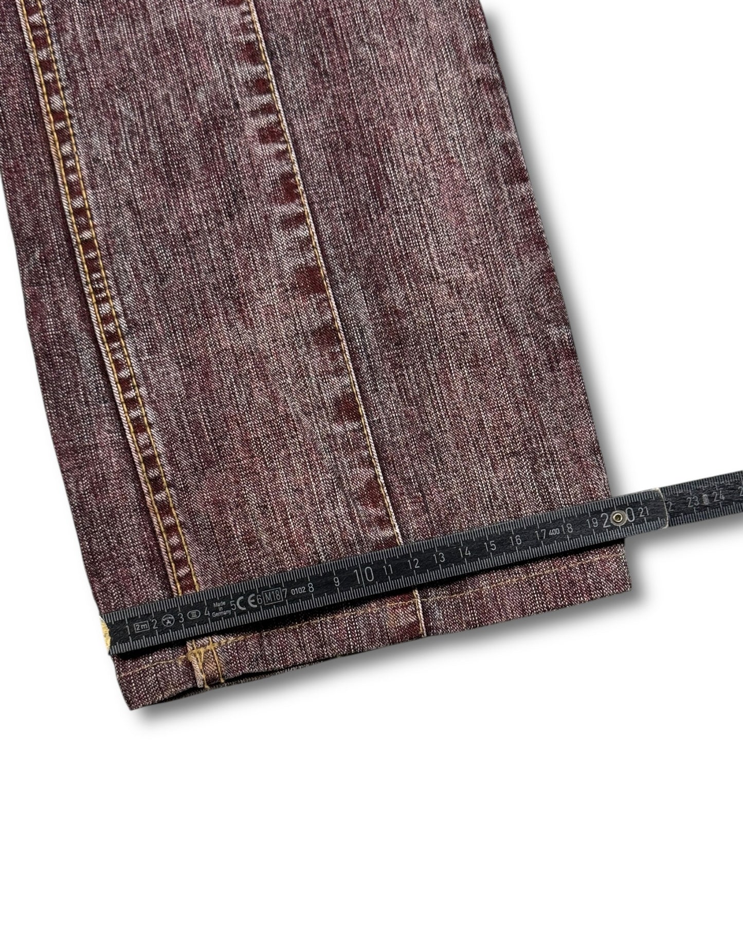 2000's Nicole Club Japanese Archive Straight Jeans *very rare 30x28 (M)