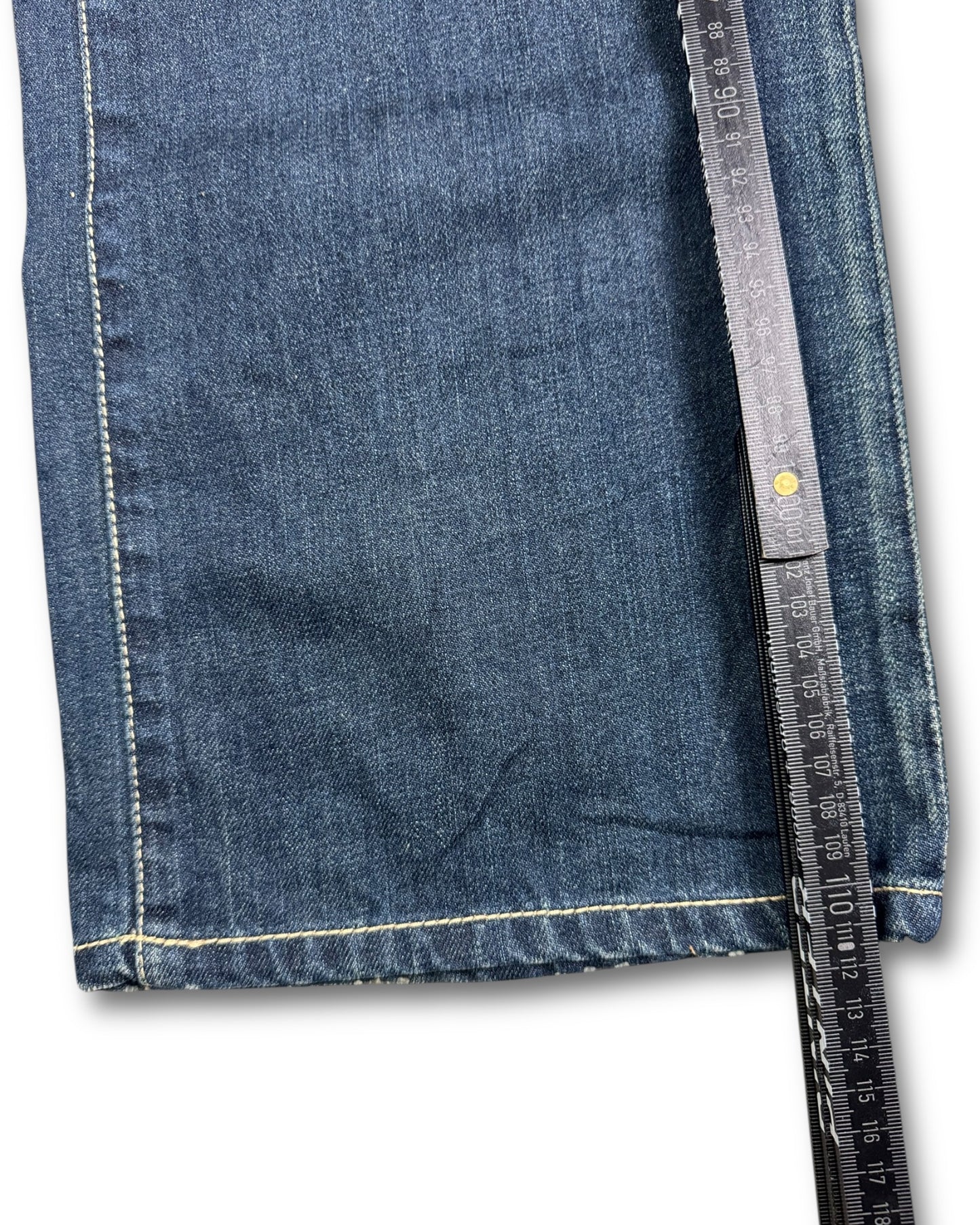 2000's Big Train Straight/Baggy Japanese Jeans *very rare 30x34 (M)