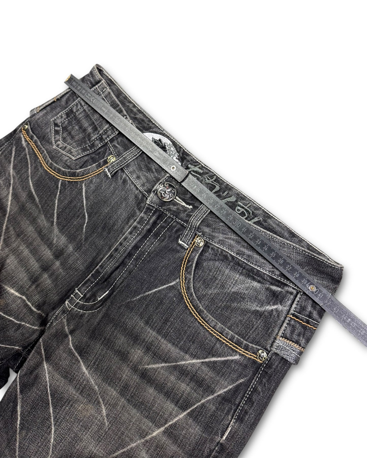 2000's Big Train Japanese Baggy Jeans *very rare 30x30 (M)