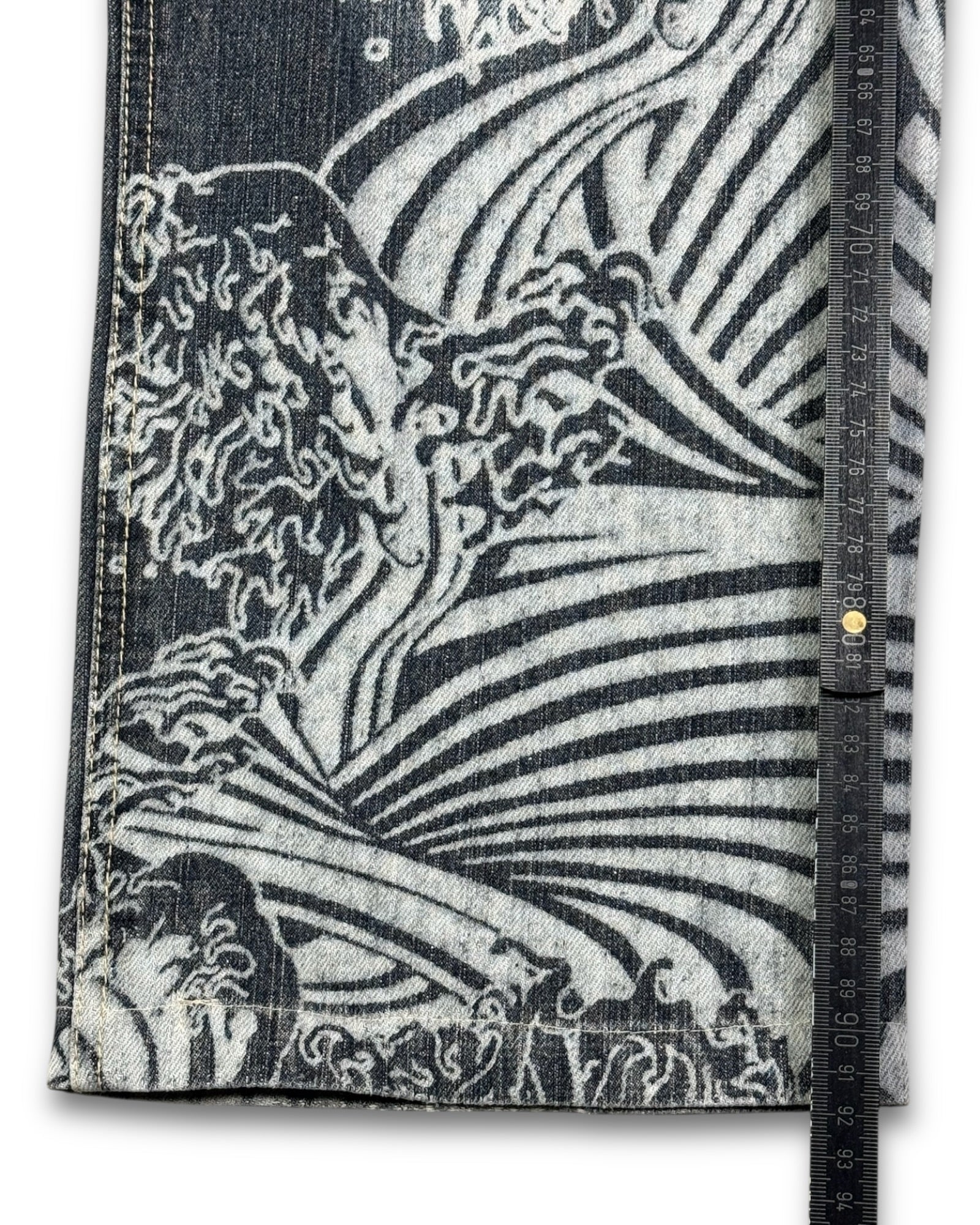 2000's Gumu Baggy Japanese Archive Jeans *very rare 32x28 (M)