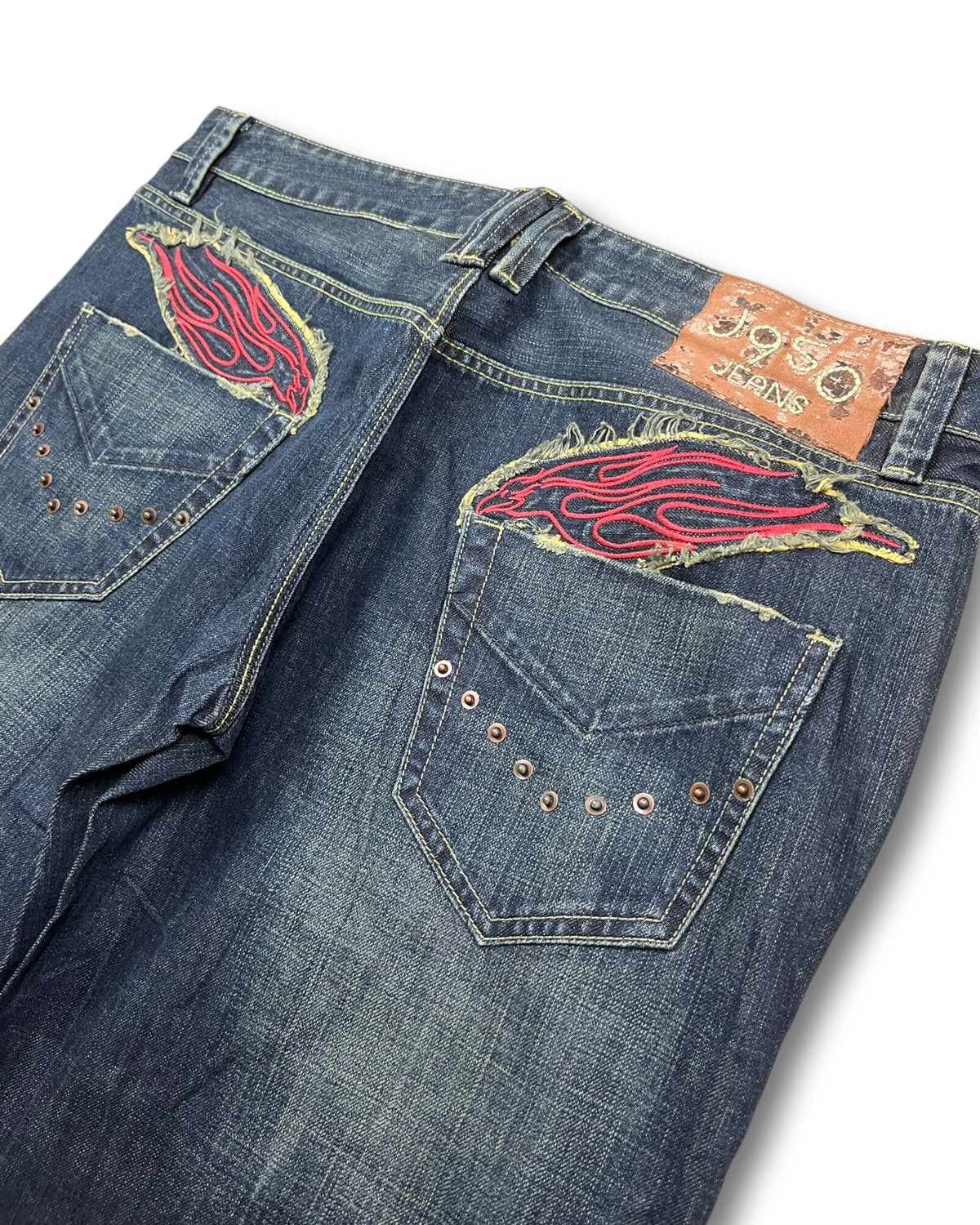2000's J950 Baggy Japanese Jeans *very rare 38x34 (XXL)