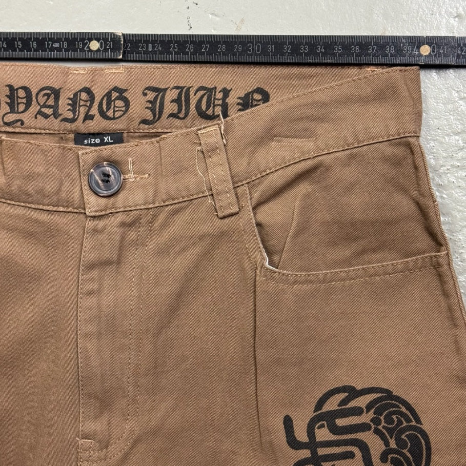 2000’s SJ Japanese Tiger Straight Jeans 30x30