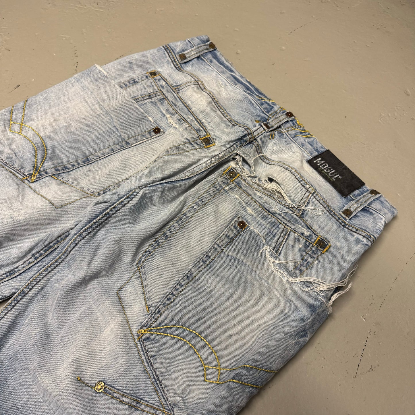 1996 Mogul Distressed Baggy Jeans *sehr selten 34x32