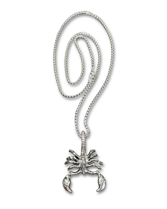 Scorpion Pendant Stainless Steel Necklace