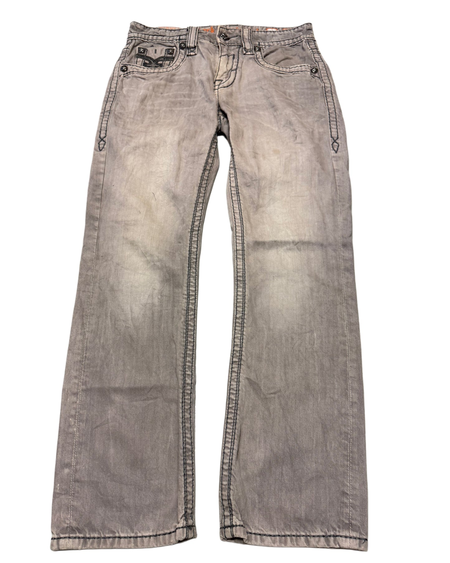 2000‘s Rock Revival Straight Jeans *rare 30x30
