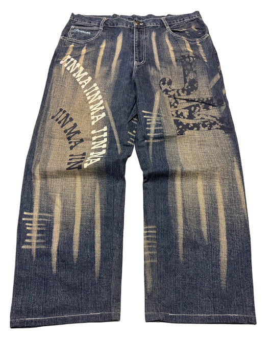 2000‘s Dermson Hip Hop Baggy Jeans 38x30