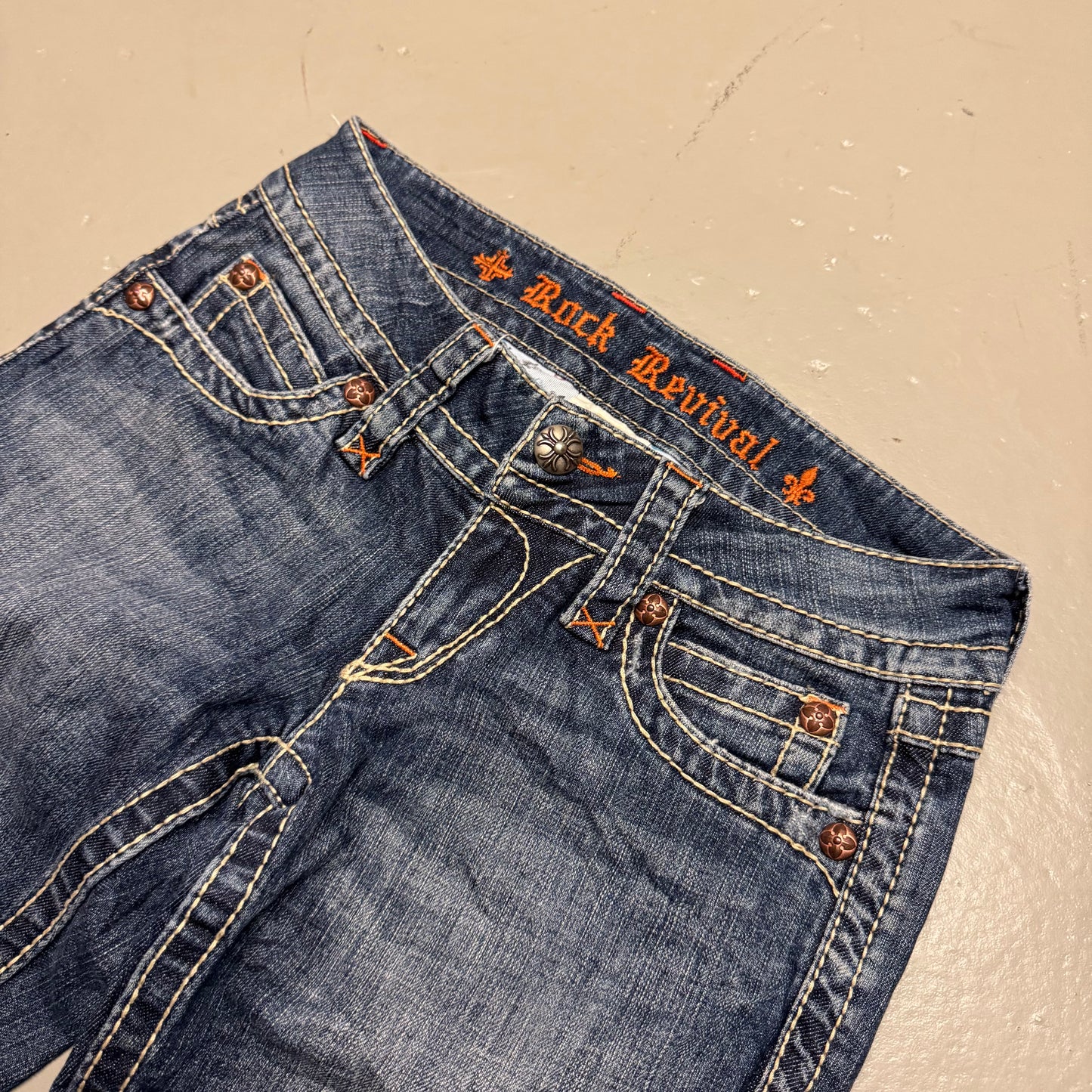 2000‘s Rock Revival Low Waist Jeans Women‘s *selten (S)