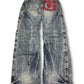 2000's Oniarai Straight/Baggy Japanese Archive Jeans *very rare 28x32 (S)