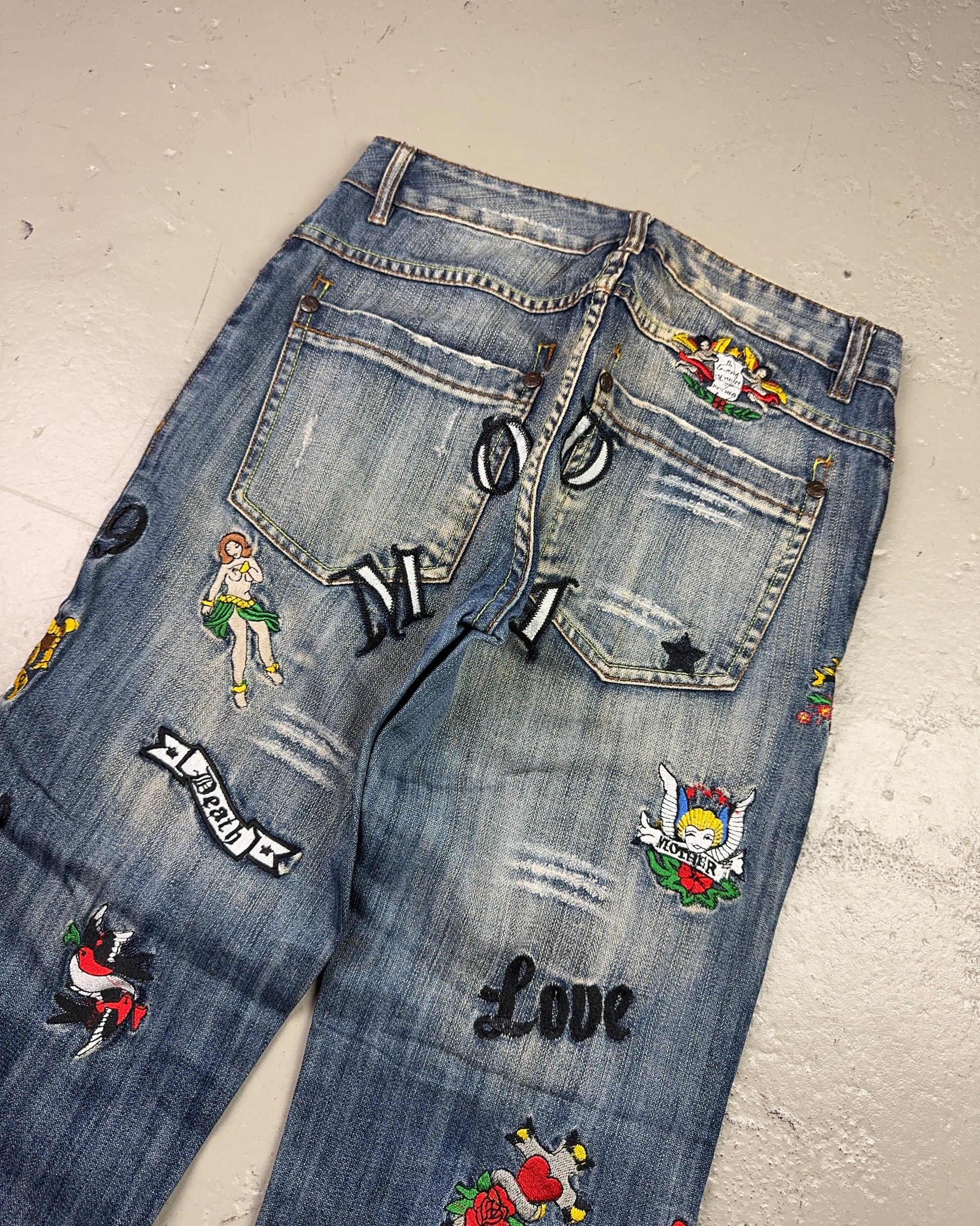 2000's Mother Straight Jeans *rare 28x30 (S)