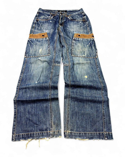 2000's Bang Bang Baggy/Bootcut Jeans *very rare 30x32 (M)