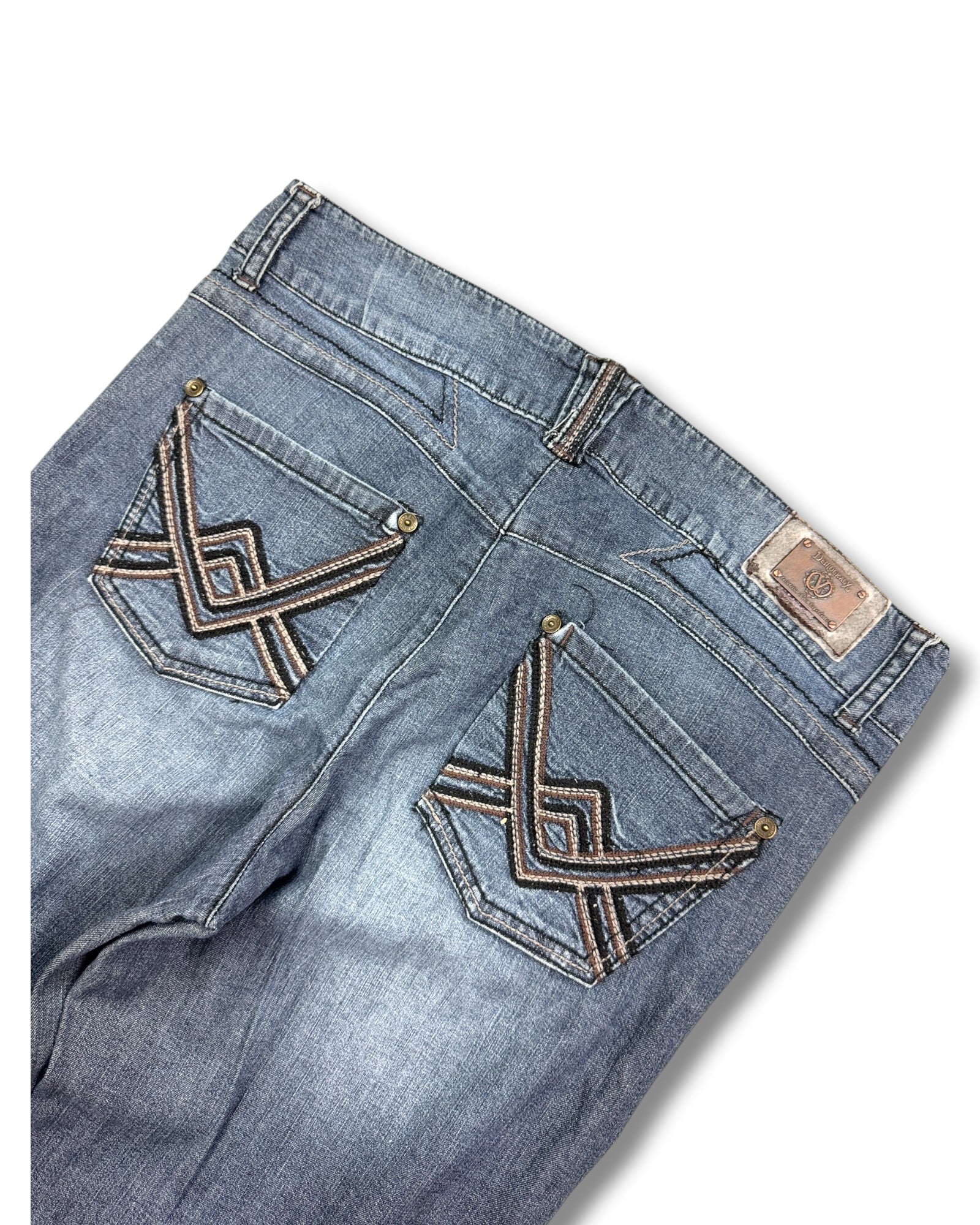 2000's Democracy Low Waist/Bootcut Jeans Women's * 34x32 (L)