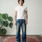 2000er Oniarai Japanische Straight/Baggy Jeans (M) - on model