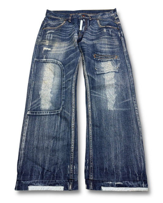 2000's Replay Baggy Archive Jeans *very rare 34x30 (L)