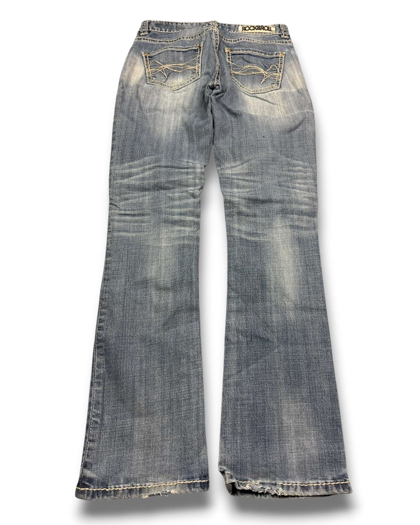 2000's Rock & Roll Low Waist/Bootcut Jeans Women's * W27 (M)