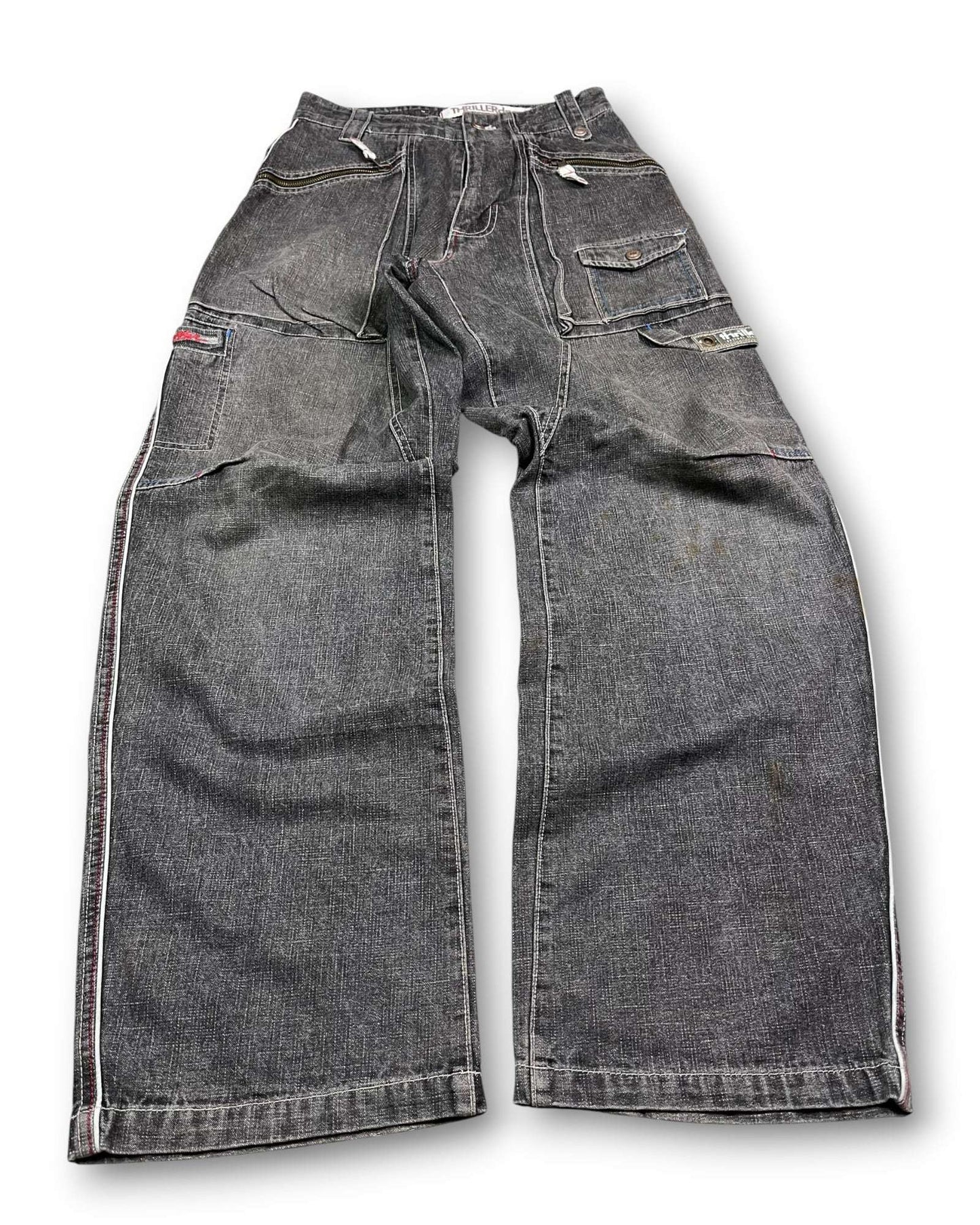 2000's Thriller Dnm Baggy Jeans * 26x30 (XS)