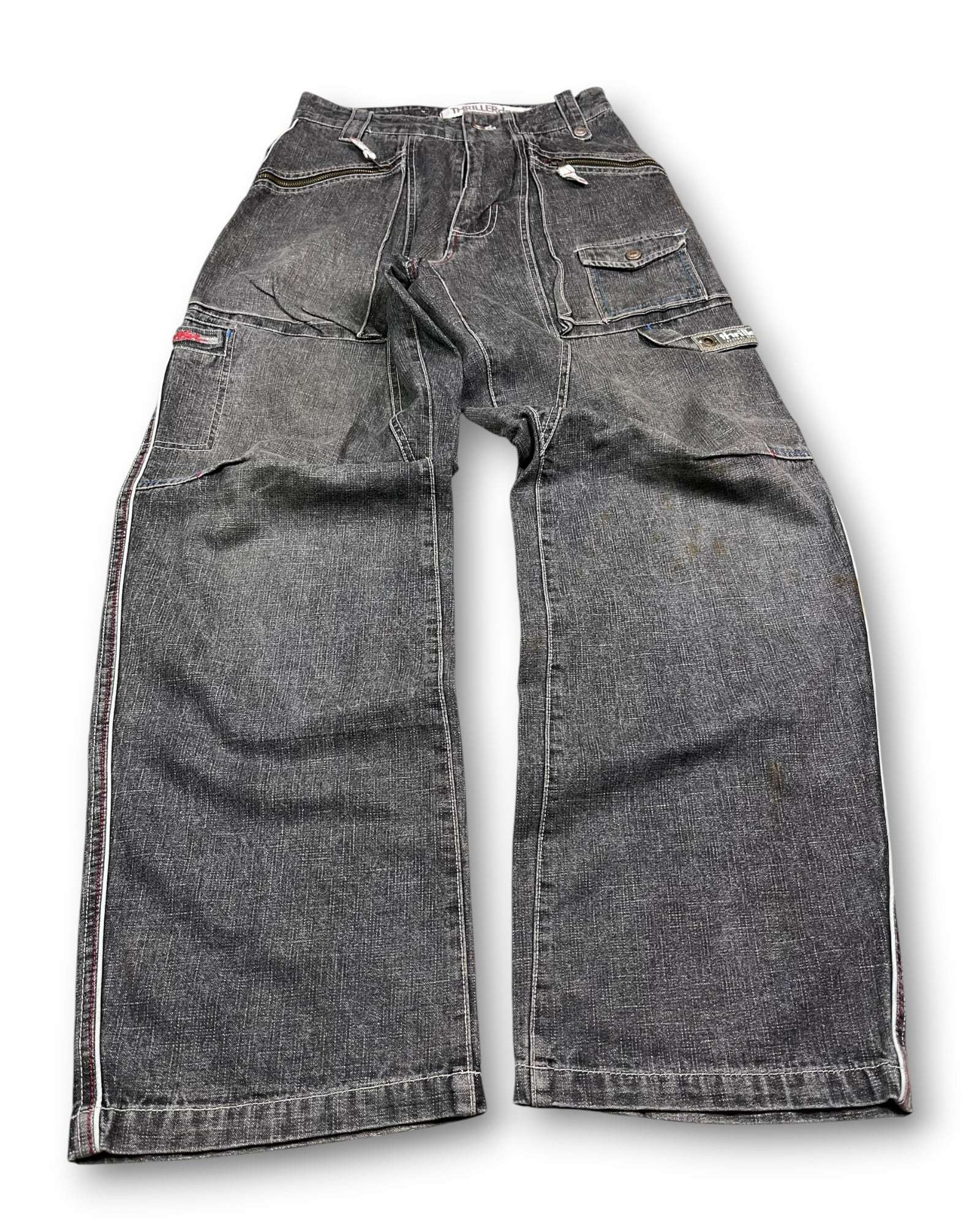 2000's Thriller Dnm Baggy Jeans * 26x30 (XS)
