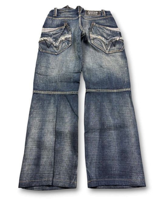 2000's Tough Jeansmith Straight/Baggy Japanese Jeans * 30x30 (M)