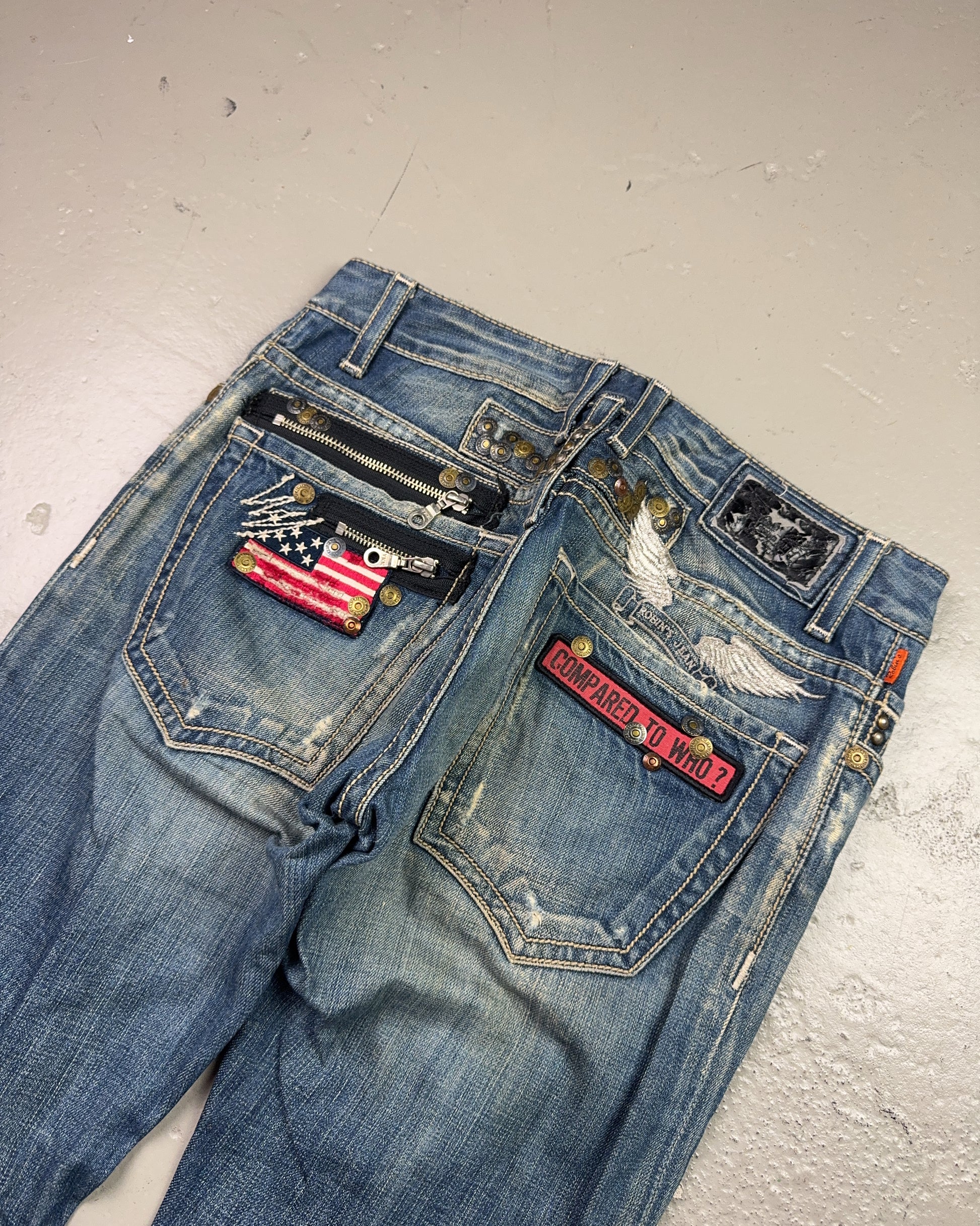 2000's Robin's Jean Slim/Straight Jeans *very rare 30x32 (M)