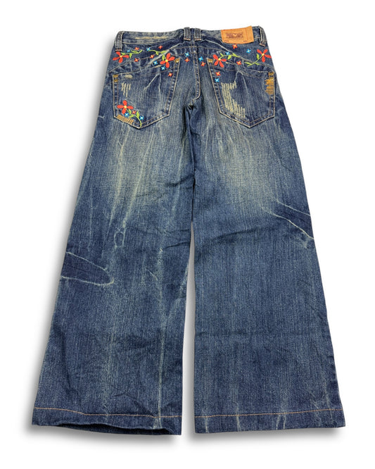 2000's Clef De Sol Baggy Jeans Women's *very rare 28x26 (S)
