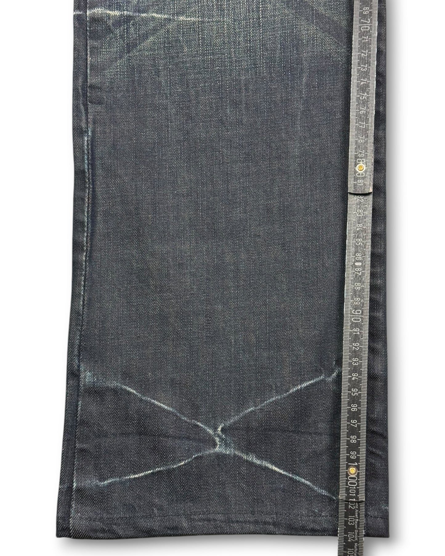 2000's Mechanic Ground Straight/Baggy Japanese Jeans *rare 30x30 (M)