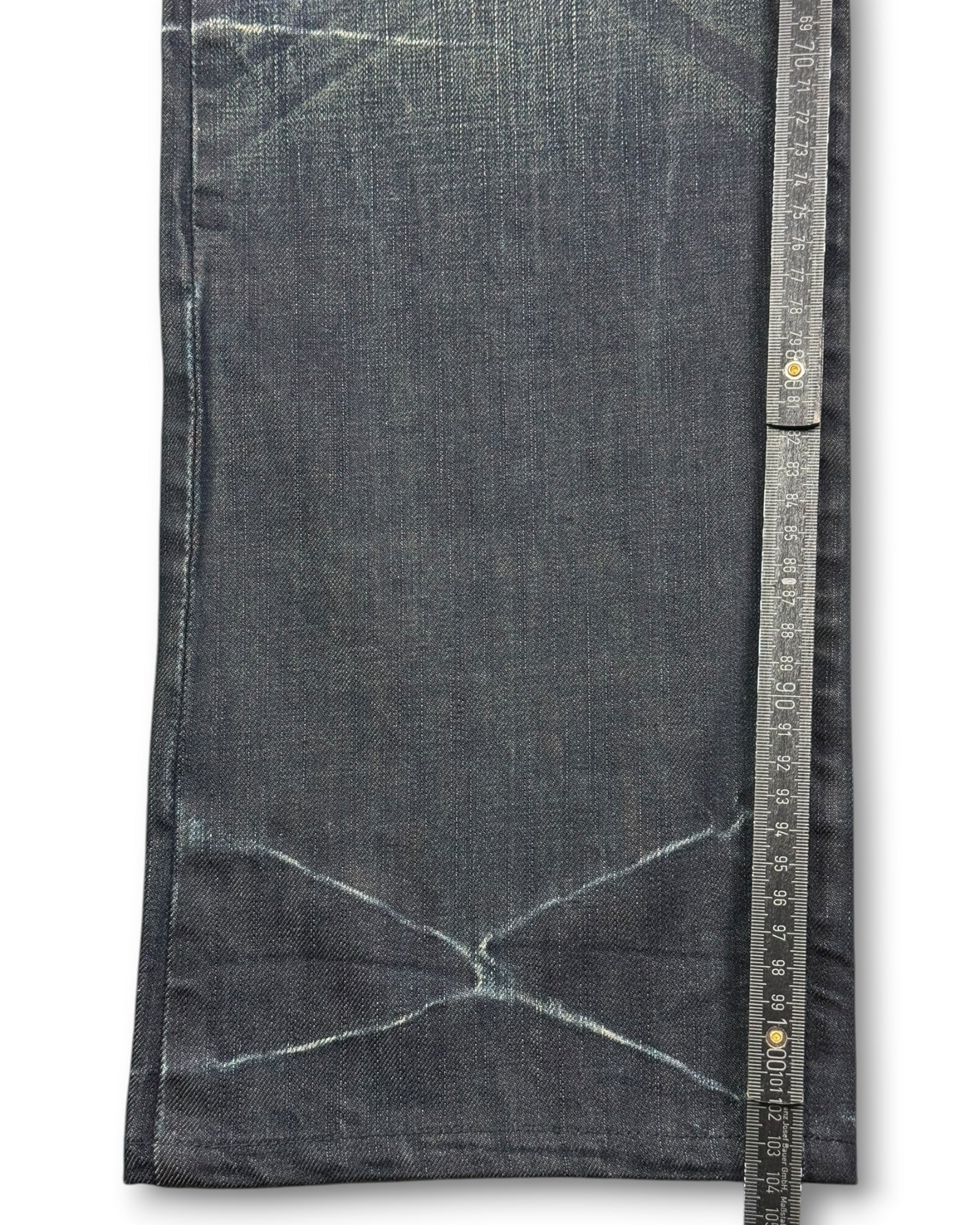 2000's Mechanic Ground Straight/Baggy Japanese Jeans *rare 30x30 (M)