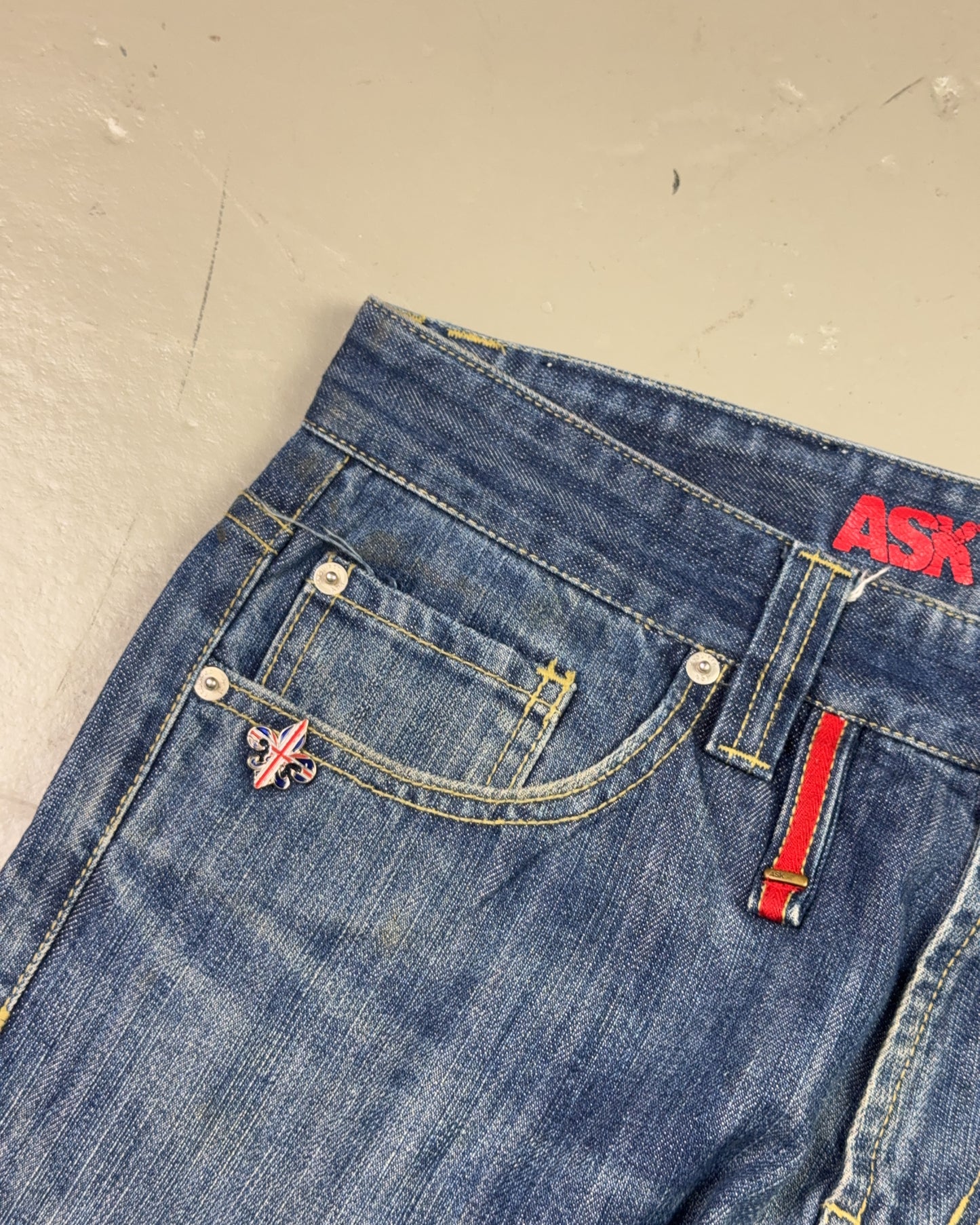 2000's Ask Korean Archive Baggy/Bootcut Jeans *rare 32x32 (M)