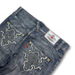 2000's Bobson Straight/Baggy Japanese Jeans *rare 34x32 (L)
