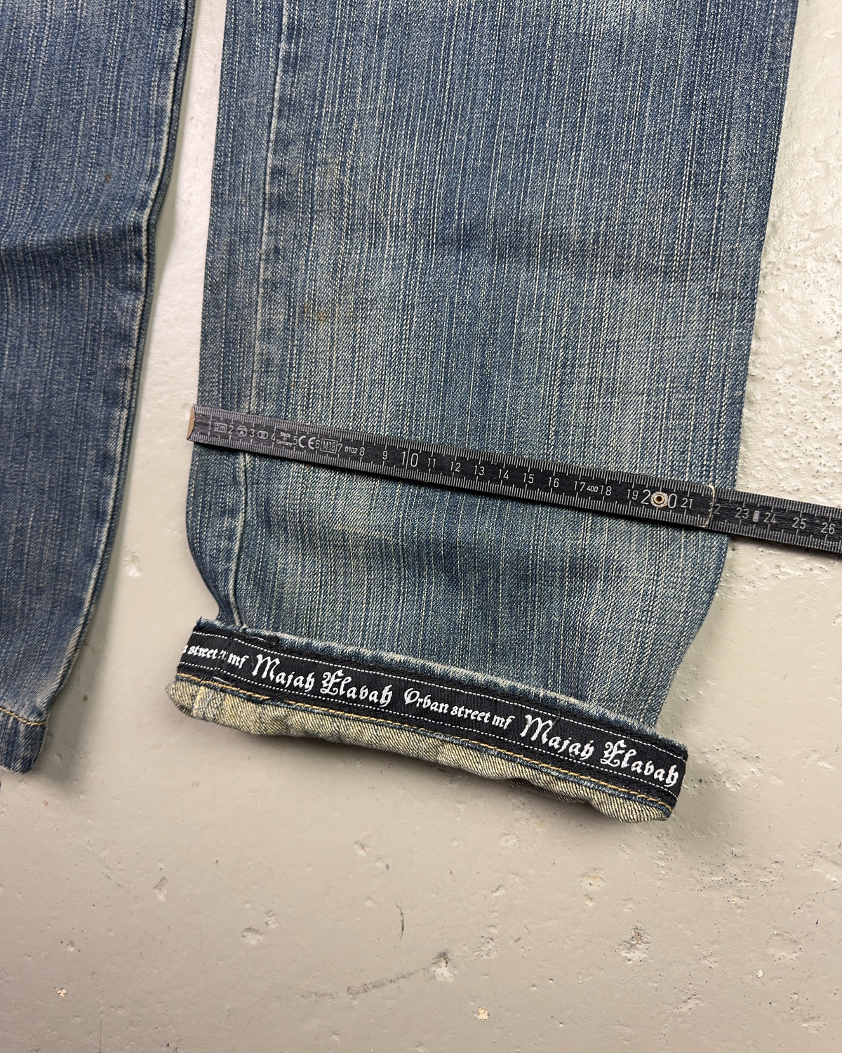 2000's Maja's Elaboration Japanese Straight/Baggy Jeans *rare 36x32 (XL)