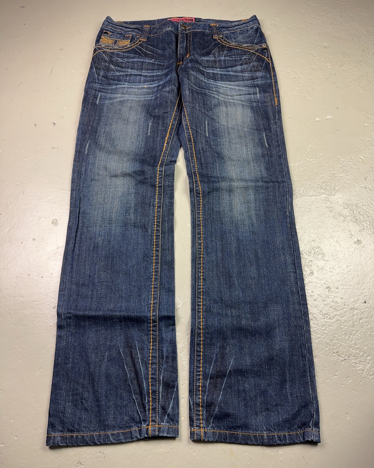 2000's Crux London Baggy Jeans *rare 38x34 (XXL)