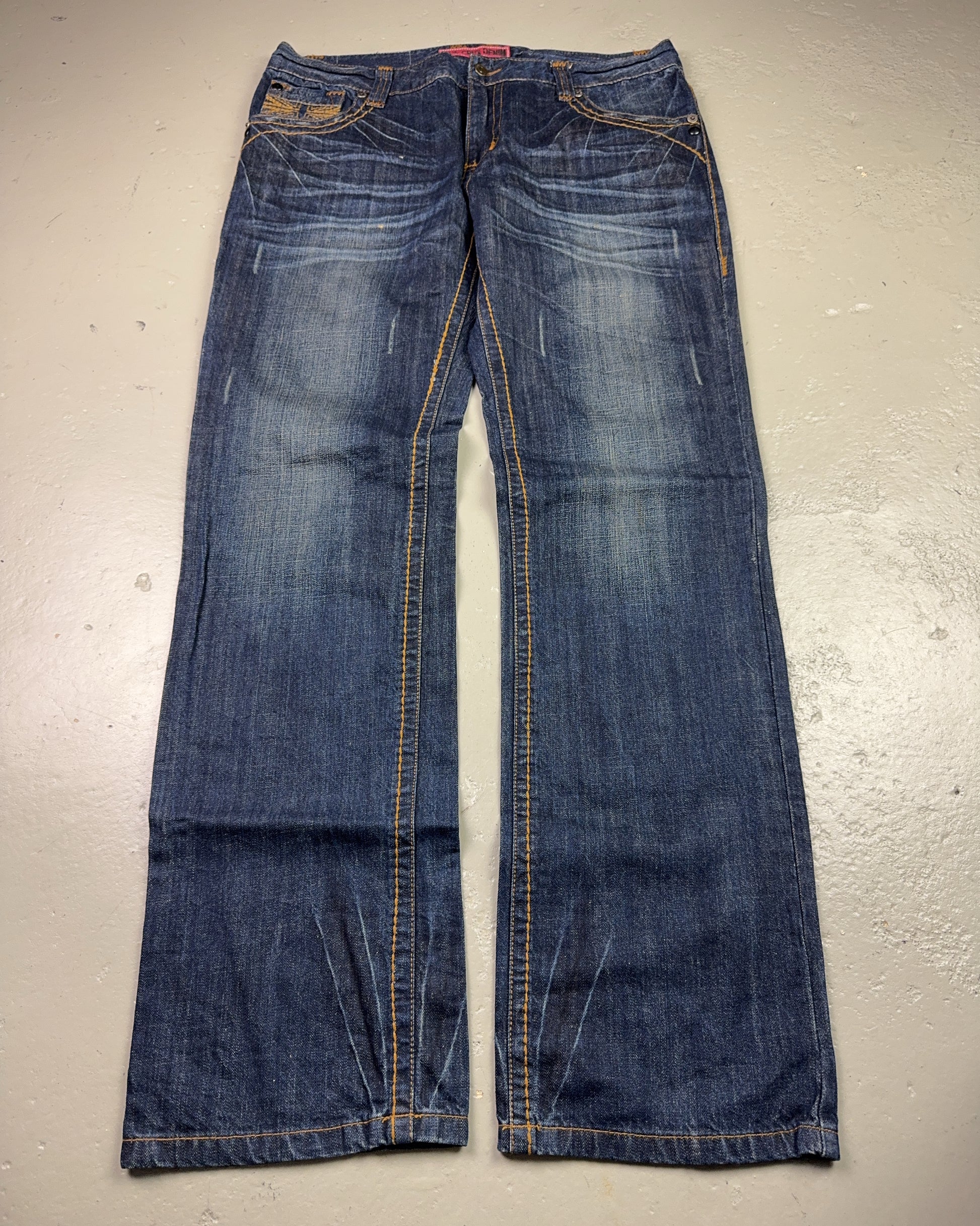 2000's Crux London Baggy Jeans *rare 38x34 (XXL)