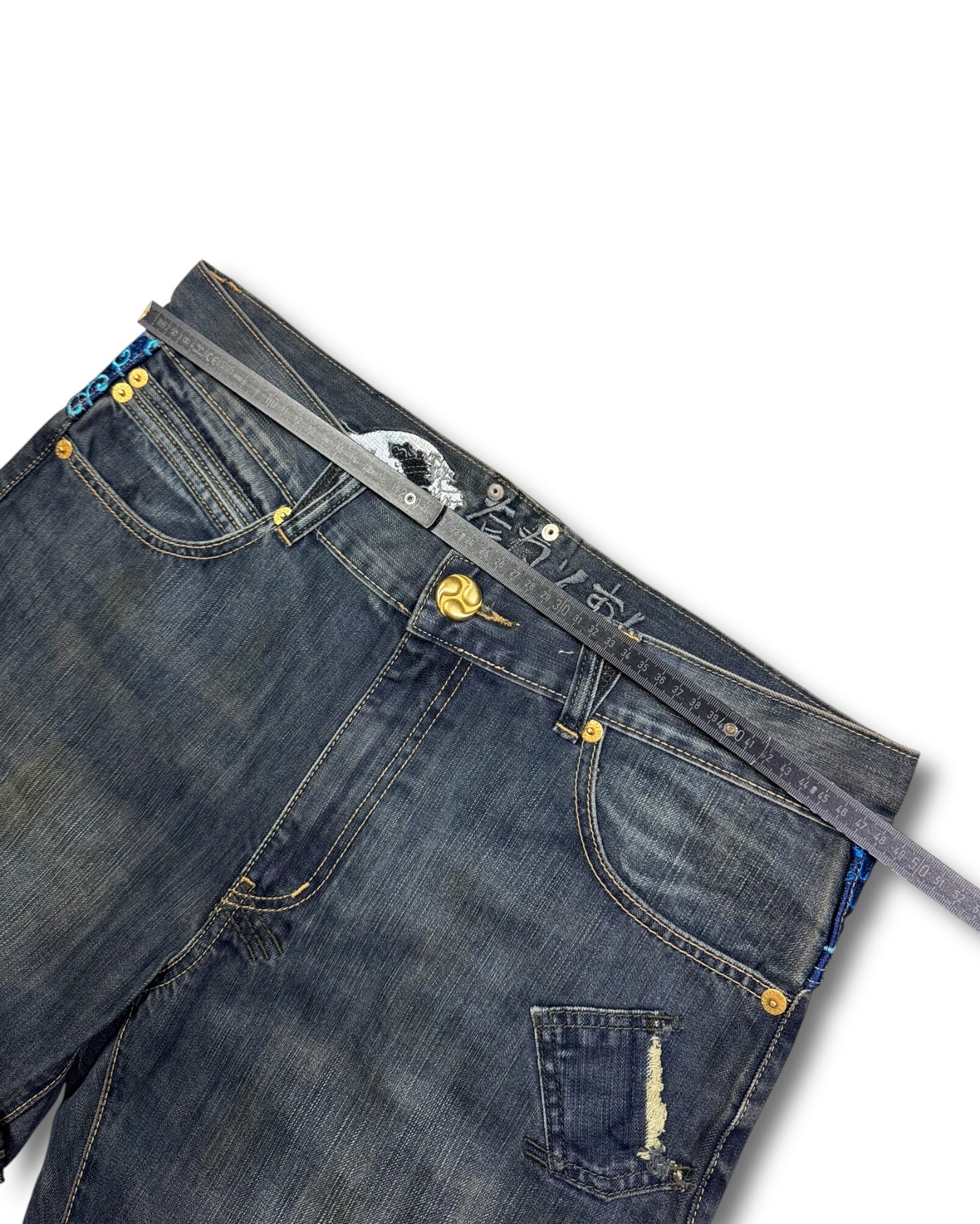2000's Big Train Japanese Archive Baggy Jeans *extremely rare 38x36 ()