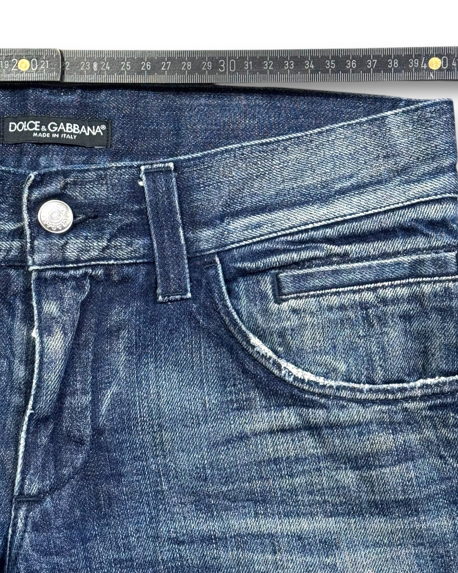 2000's Dolce & Gabbana Straight Jeans *rare 30x30 (M)