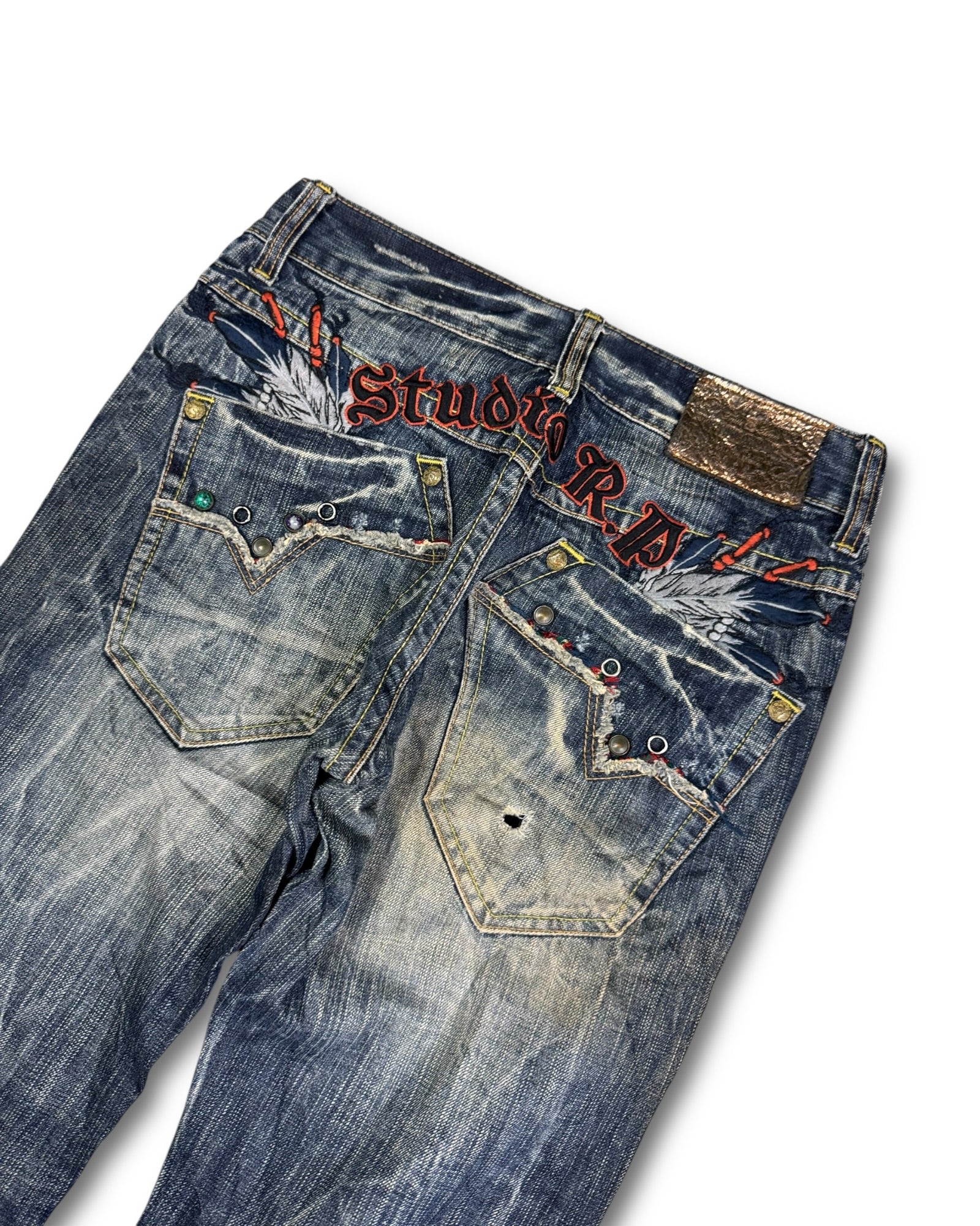 2000's Studio RP Straight Japanese Jeans Women's *very rare 30x32 (M)