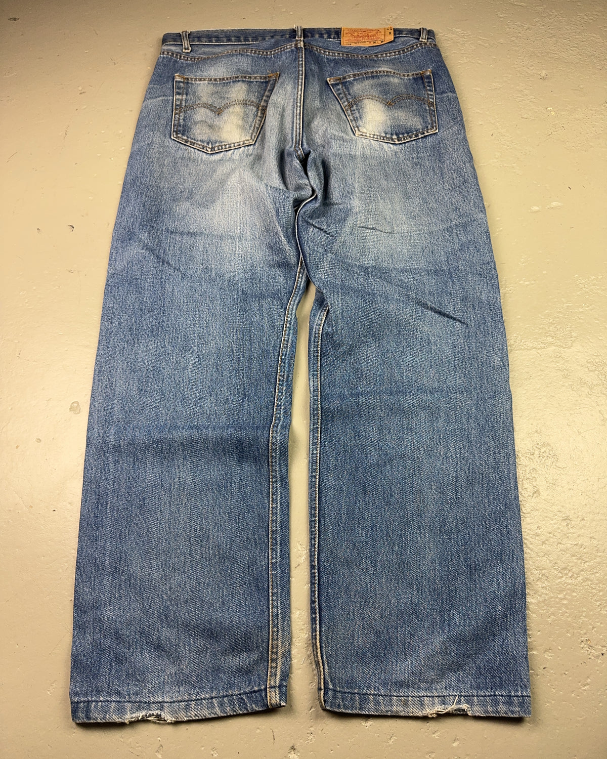 1990's Levi's Bootleg *made in Jugoslavia Baggy Jeans *very rare 36x32 (XL)