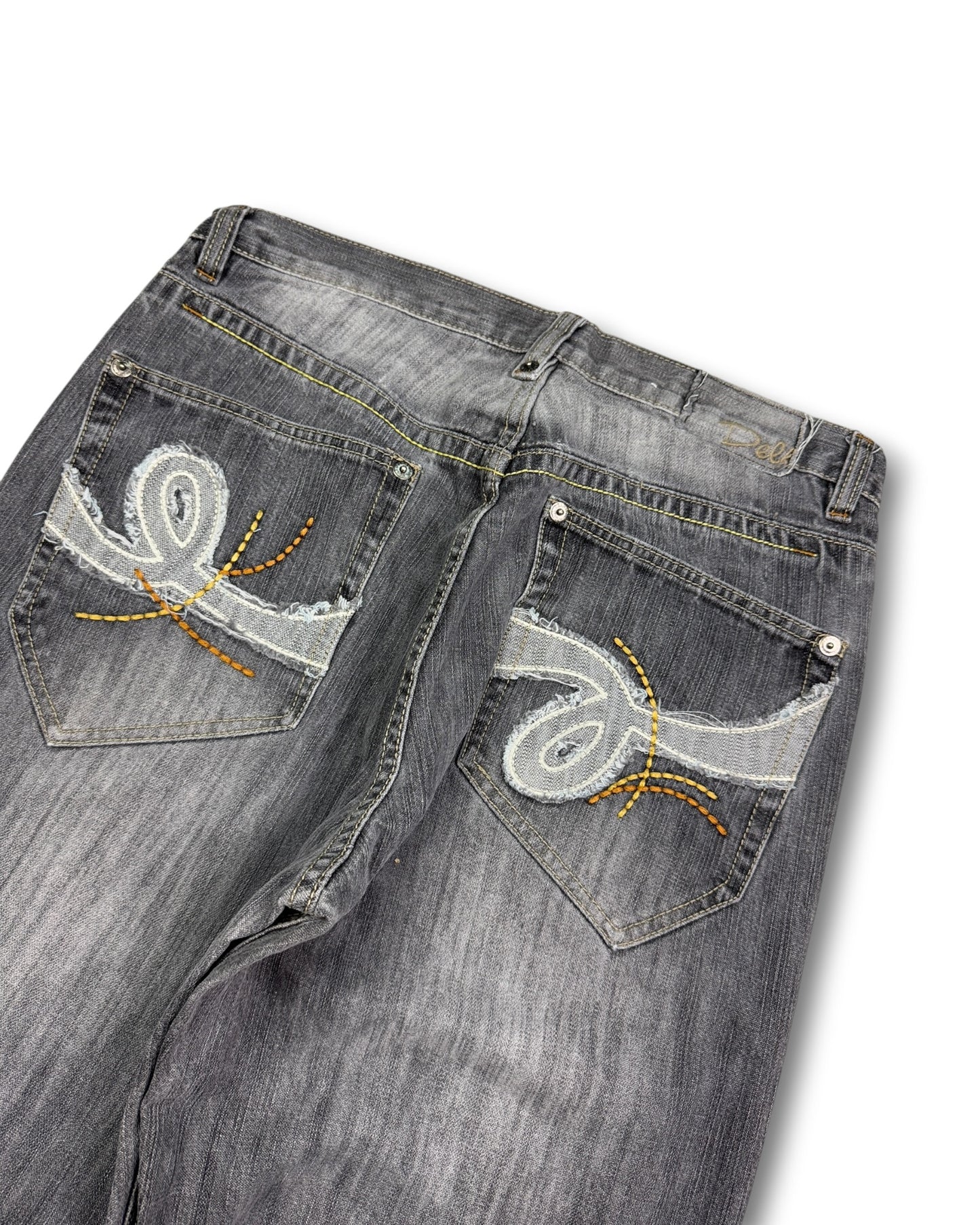 2000's Delf Baggy Hip Hop Jeans *rare 36x32 (XL)