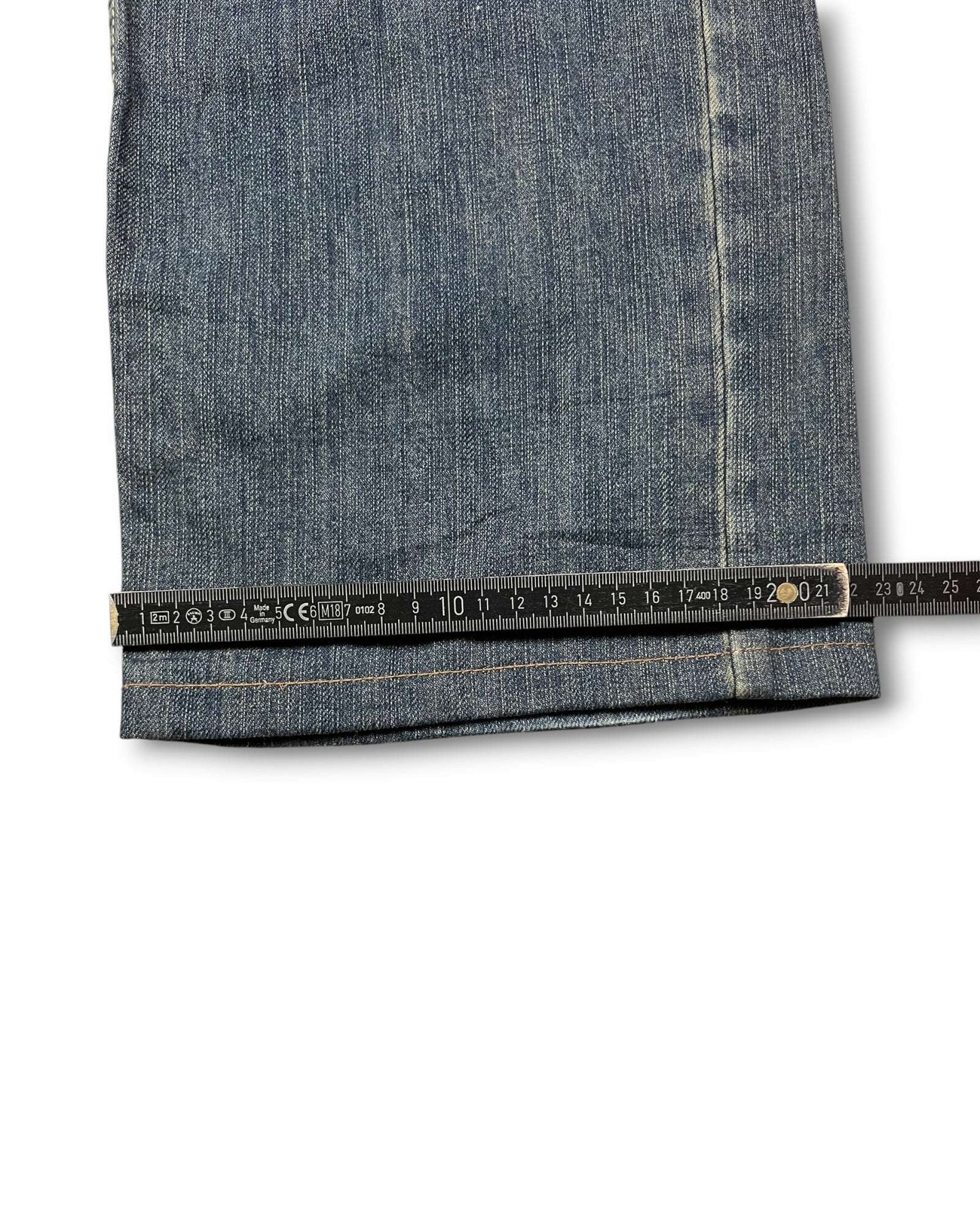 2000's Big Group Straight/Baggy Japanese Baggy Jeans *very rare 30x30 (M)