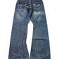 2000's Blueway [kulo] Japanese Archive Bootcut/Flared Jeans *very rare 30x30 (M)