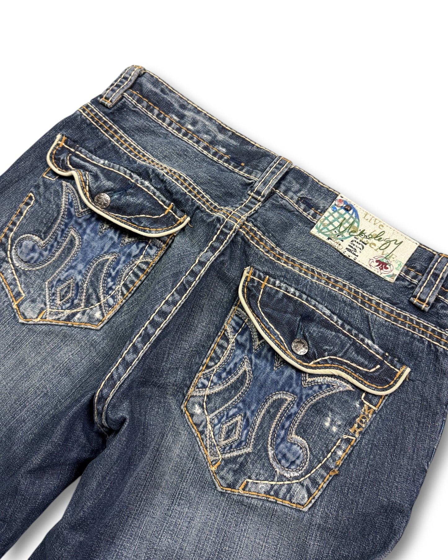 2000's Mek Denim Japanese Archive Baggy Jeans *very rare 38x34 (XXL)