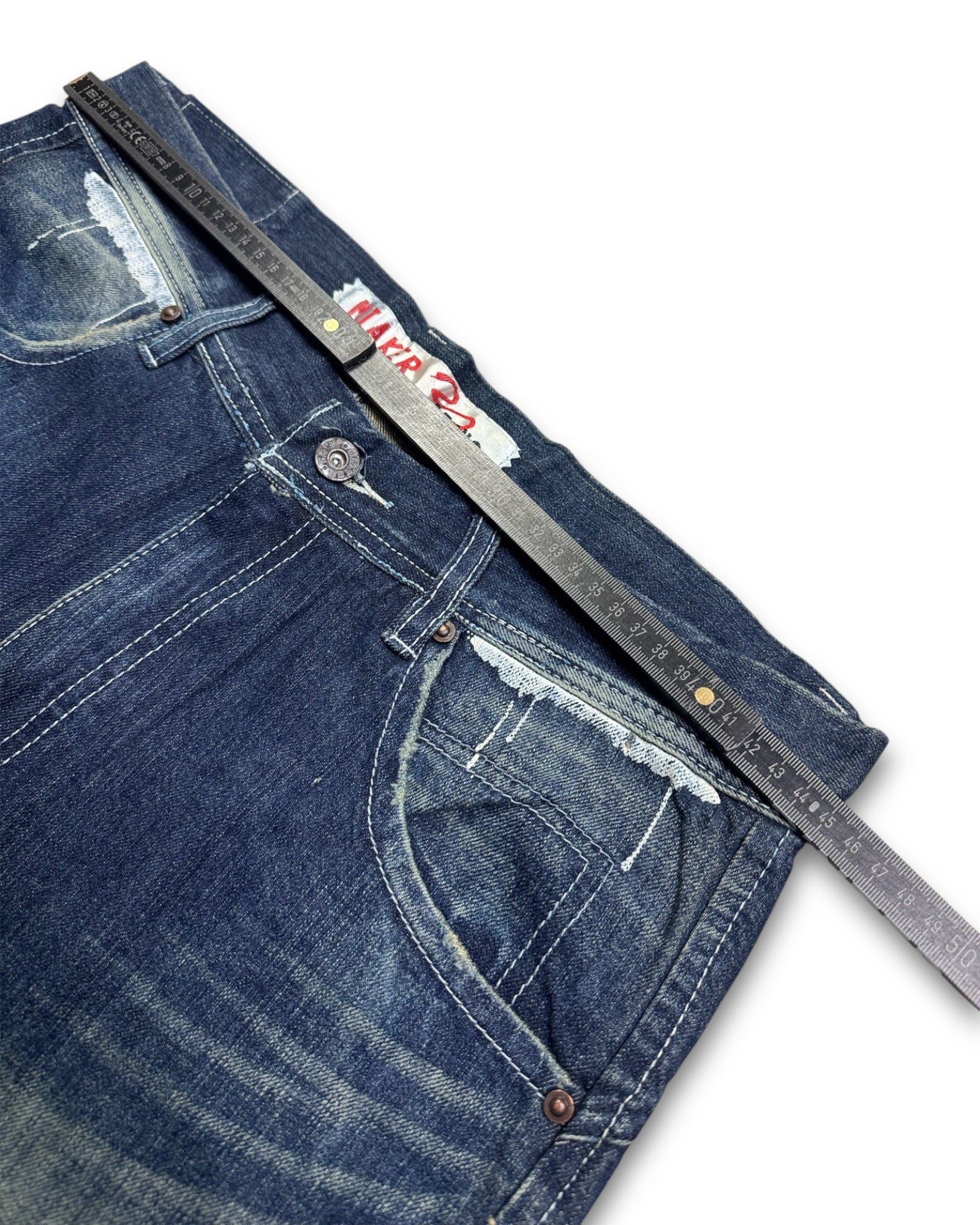 2000's Miaker Archive Straight/Baggy Jeans *very rare 34x34 (L)