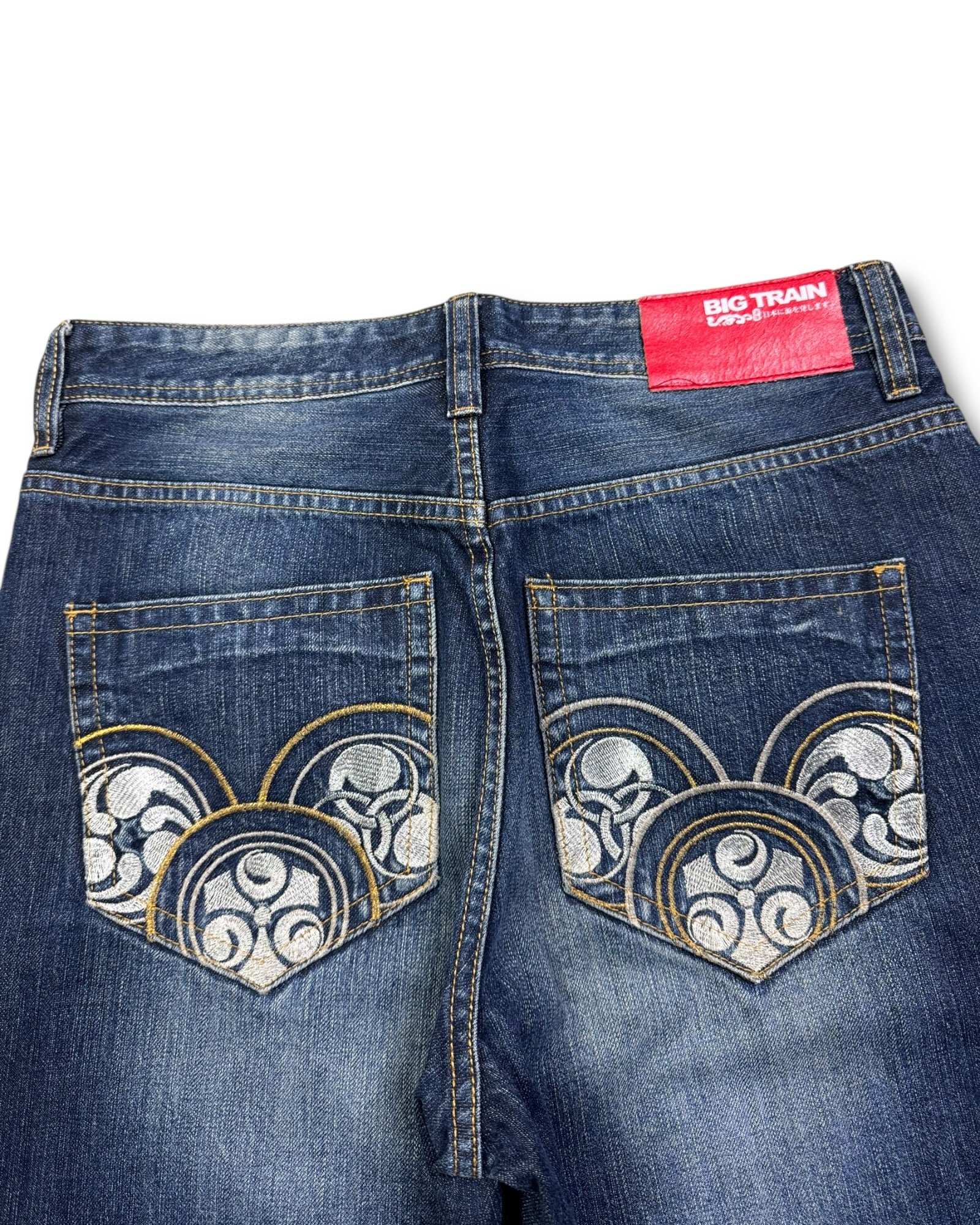 2000's Big Train Japanese Baggy Jeans *very rare 31x30 (M)