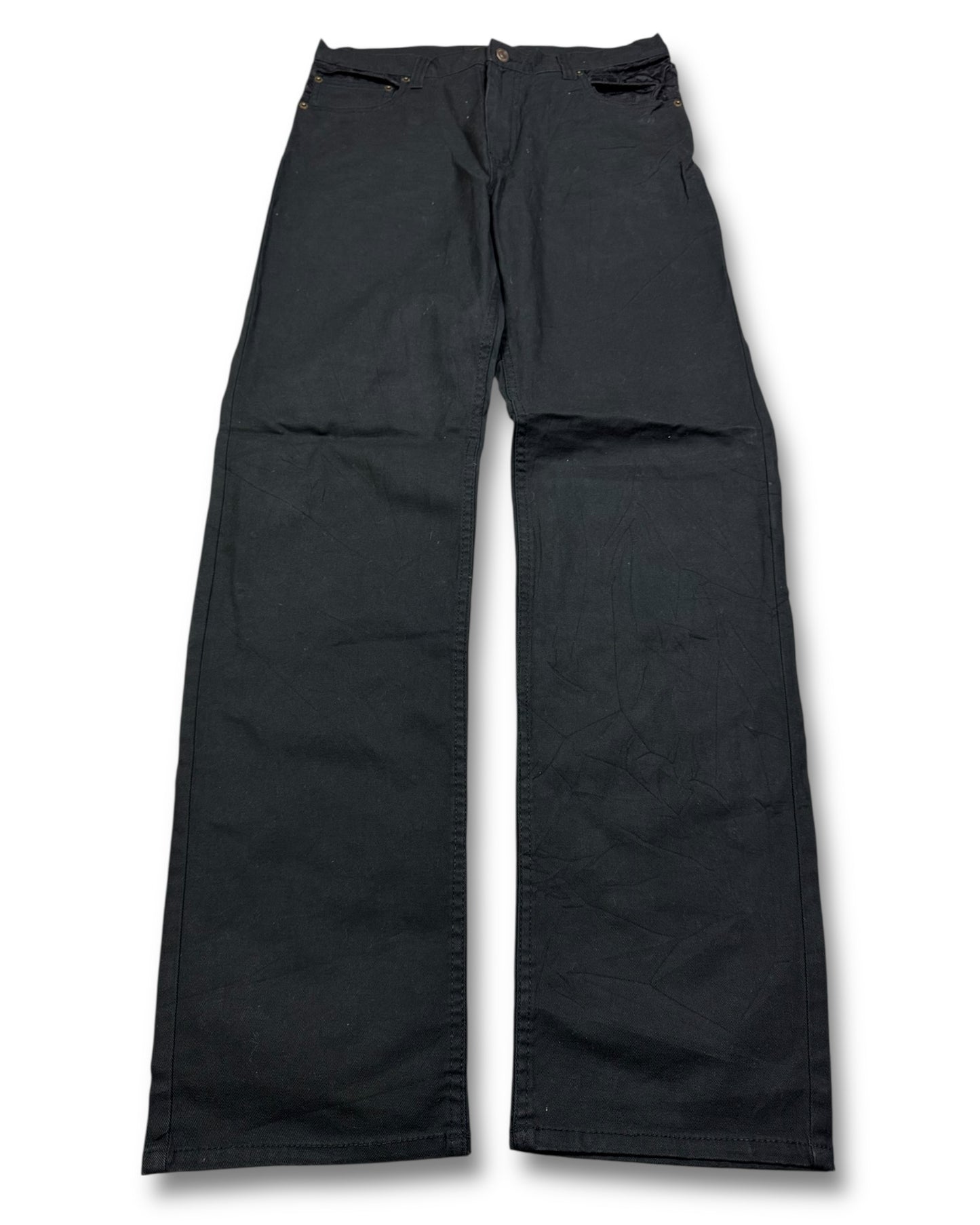 2000's Japanese Straight Jeans *rare 32x34 (M)