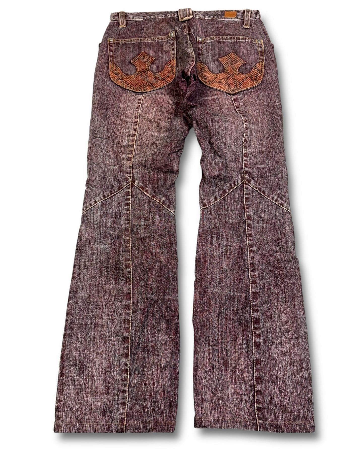 2000's Nicole Club Japanese Archive Straight Jeans *very rare 30x28 (M)