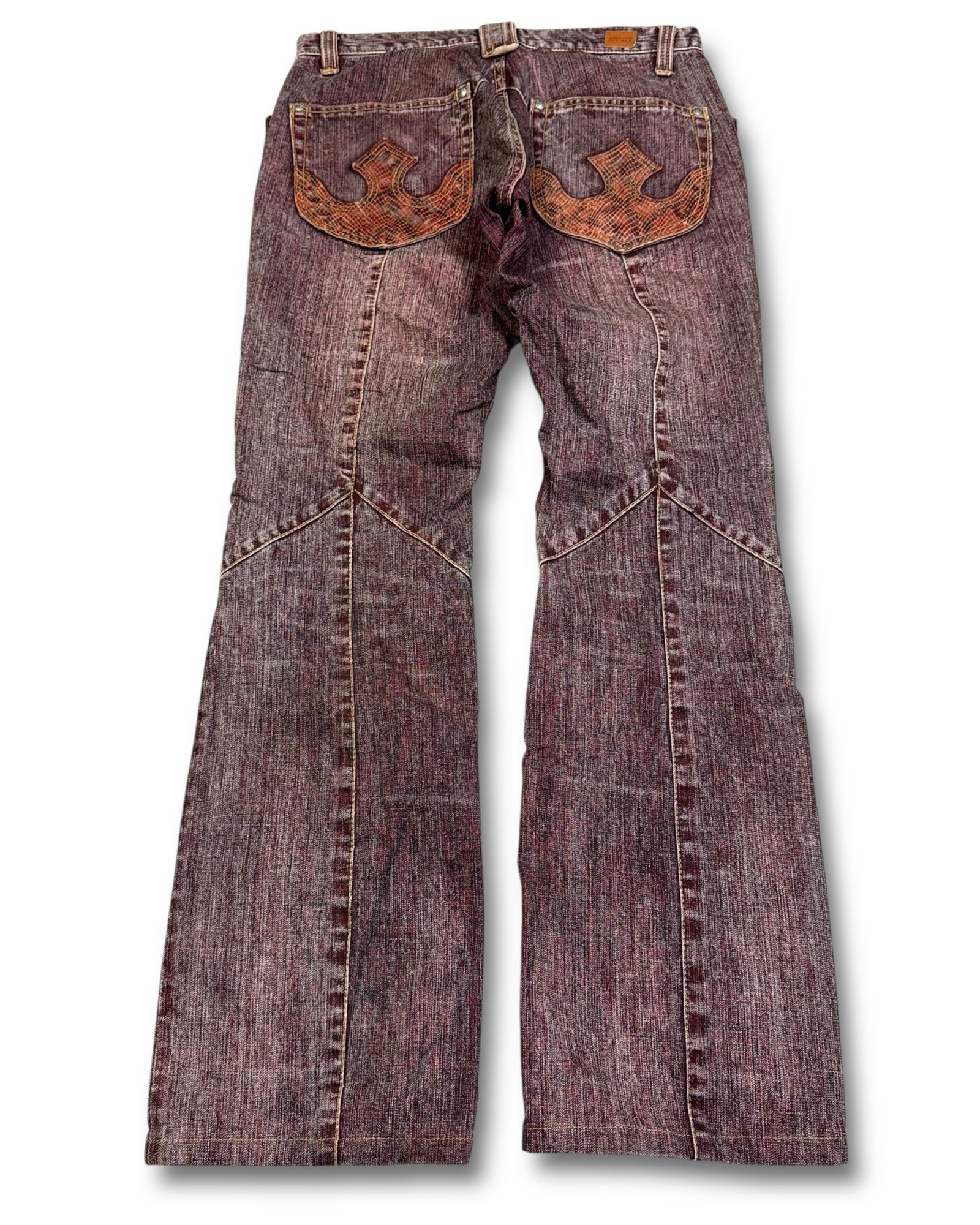 2000's Nicole Club Japanese Archive Straight Jeans *very rare 30x28 (M)