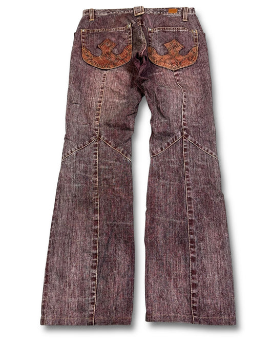 2000's Nicole Club Japanese Archive Straight Jeans *very rare 30x28 (M)